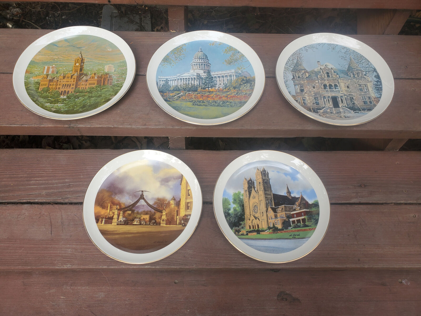 Utah Landmark Collector’s Plates