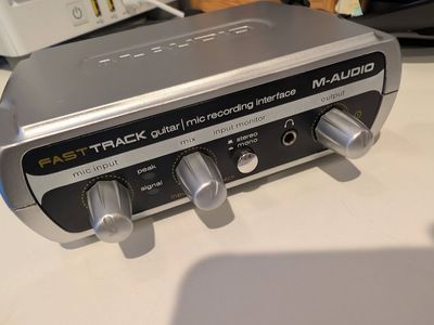 M-Audio Fast Track Guitar / Mic Recording Interface