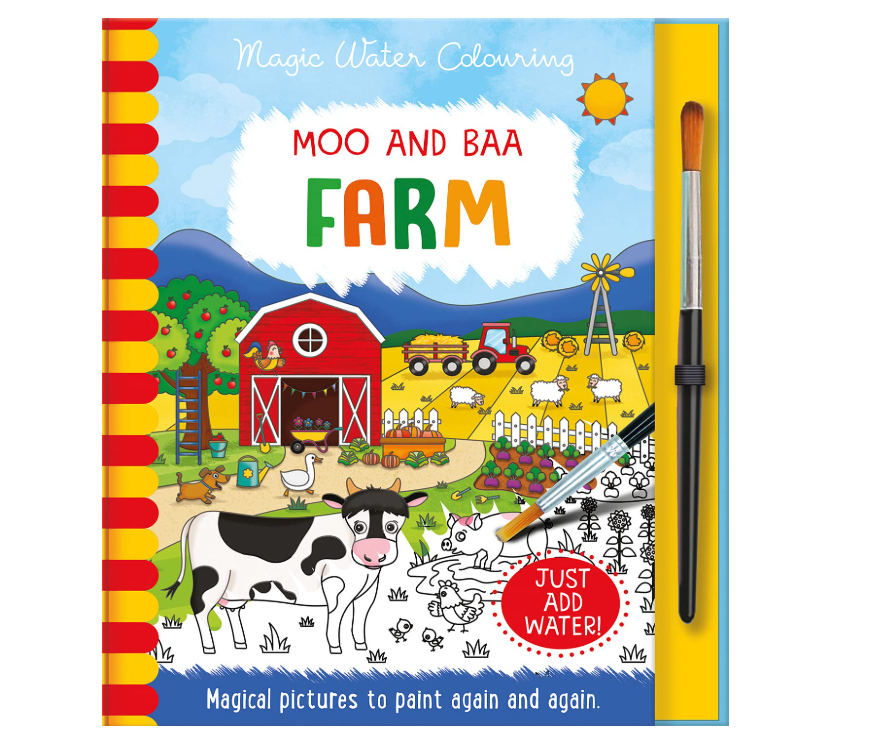 Moo and Baa - Farm, Mess Free Childrens Kids Activity Book