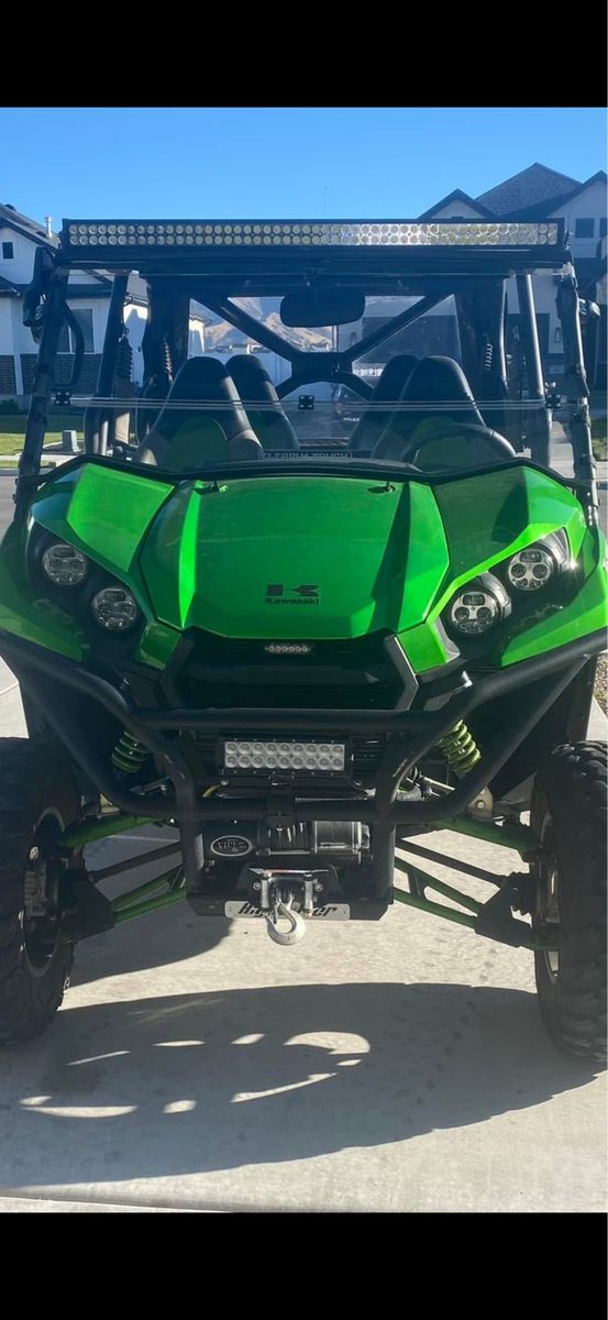 Kawasaki teryx Clearly Tough plexiglass windshield