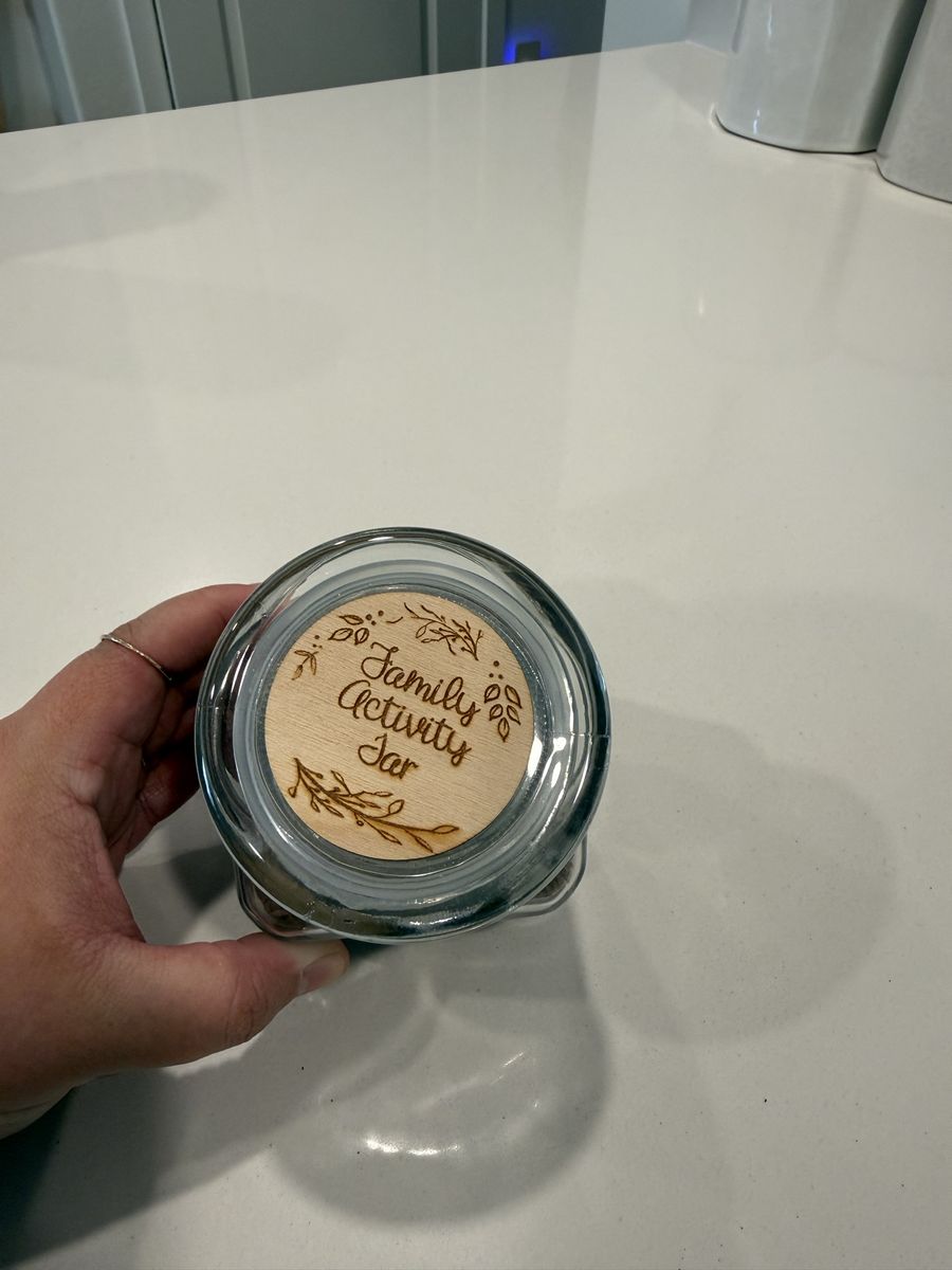 Family Activity Jar
