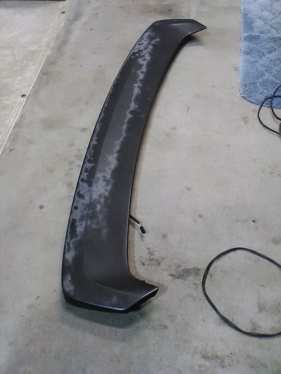Subaru WRX rear spoiler