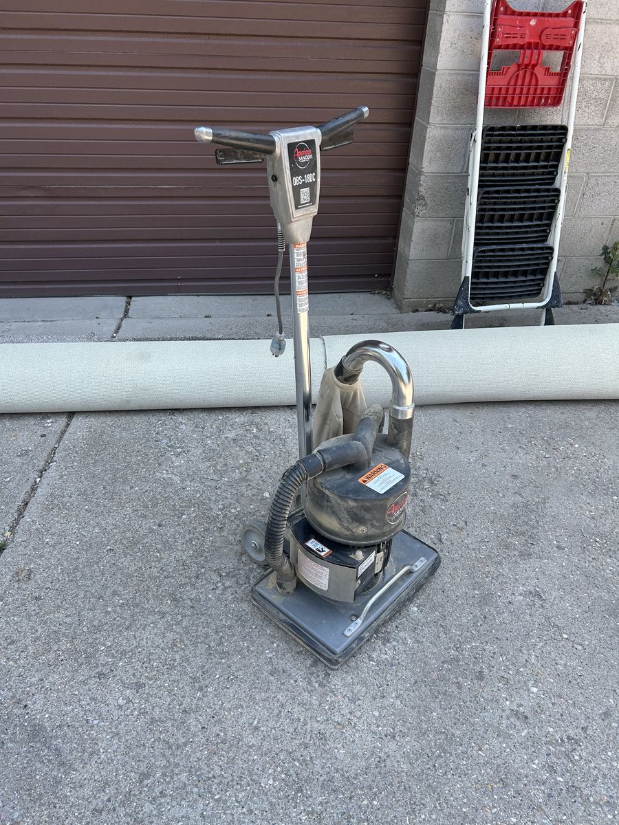 Hardwood floor buffer/sander