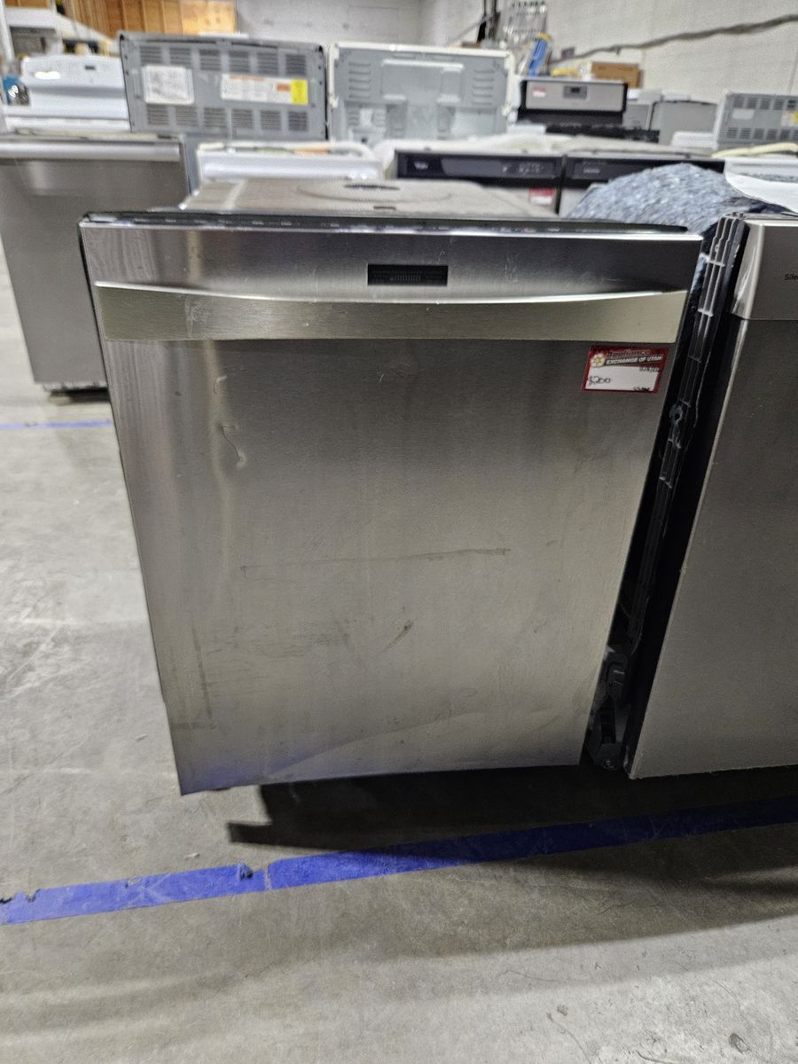 Kenmore Stainless Steel Built-In Dishwasher with Top Controls and Pocket Handle