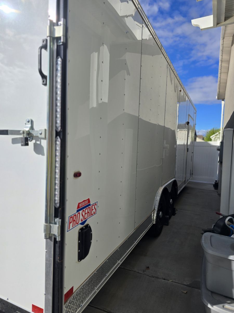 24' enclosed car hauler 10k