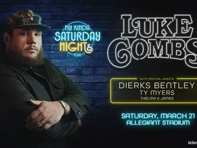 2 Tickets to Luke Combs Concert at Allegiant Stadium in Las Vegas