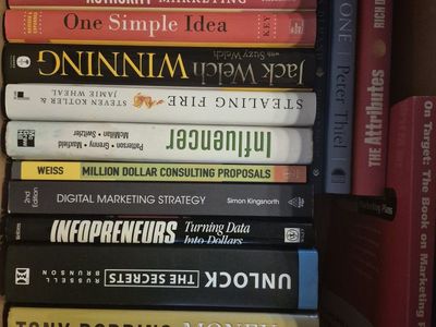 Business & Marketing Book Lot