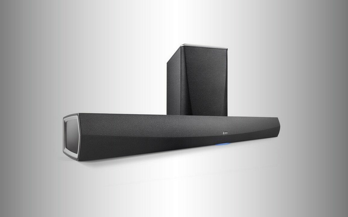 $799 Denon DHT-S517 TV Sound Bar with Subwoofer, 3D Surround Sound, Dolby Atmos