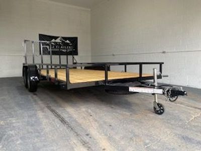 26 Echo 7x16 Tandem Axle as low as $299 initial investment.