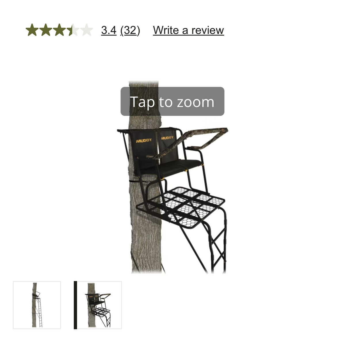 2 Person Ladder Tree Stand- Hunting