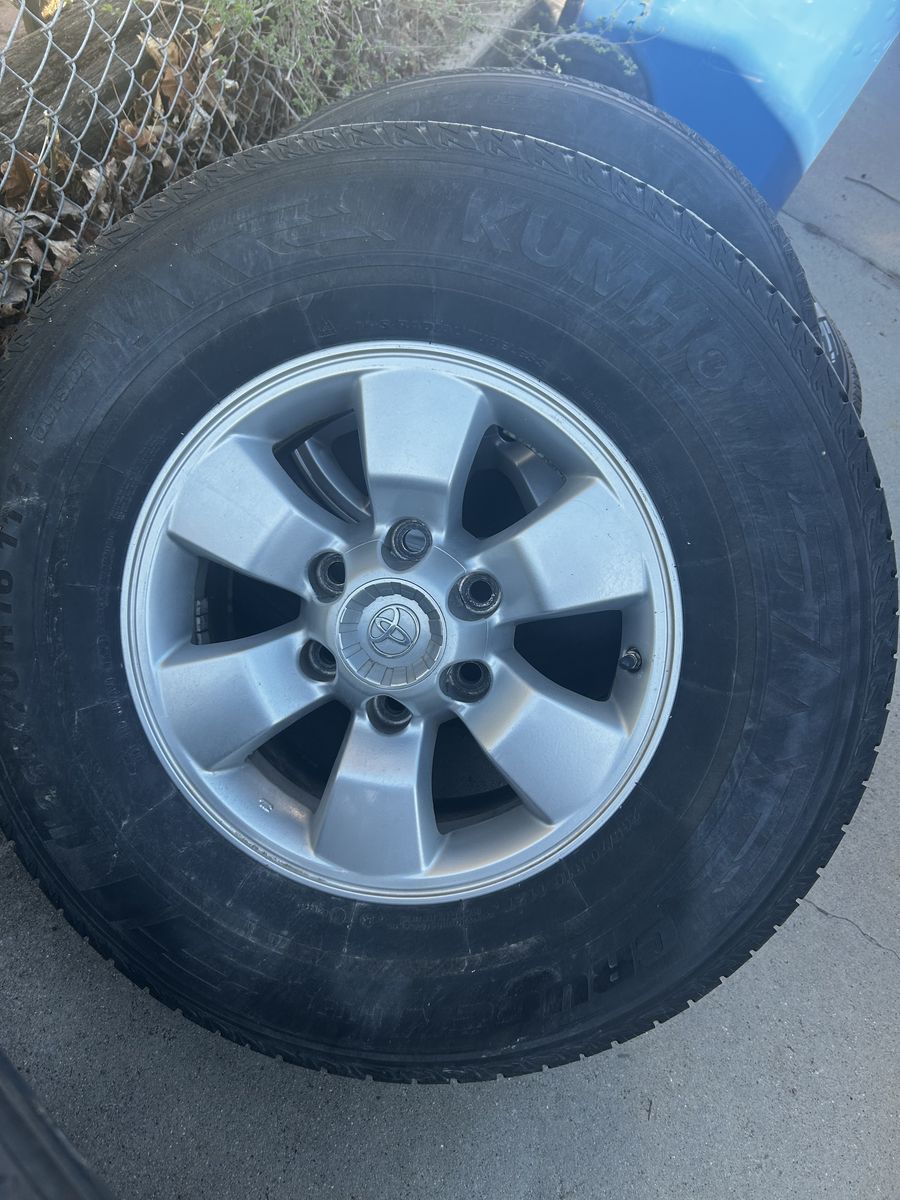 Toyota Tacoma Rims And Tires