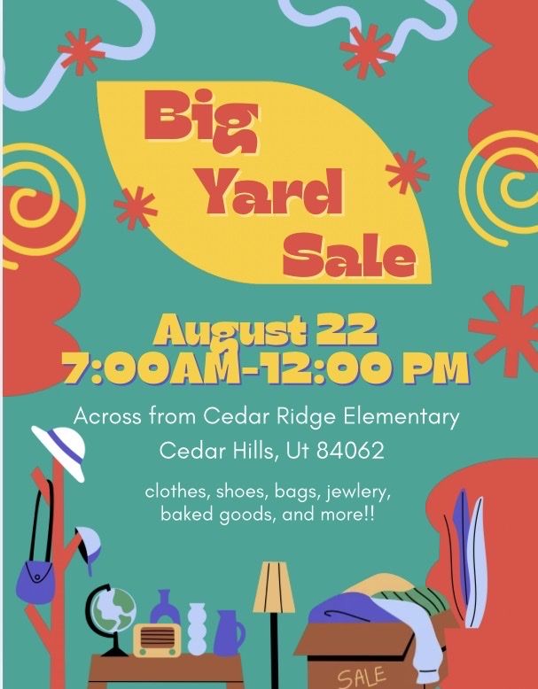 Huge Yard Sale