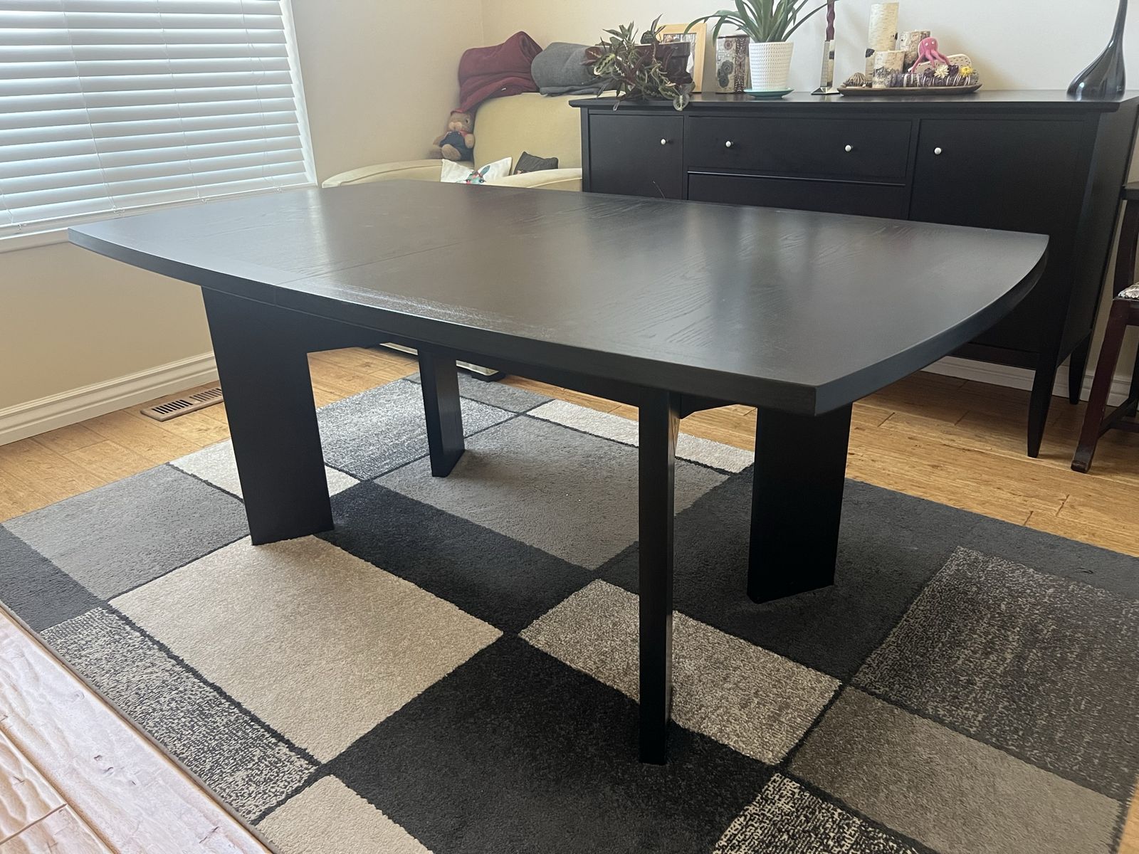 Skovby SM12W Scandinavian Extendable Dining Table - 5'9" to 9' L x 39" W