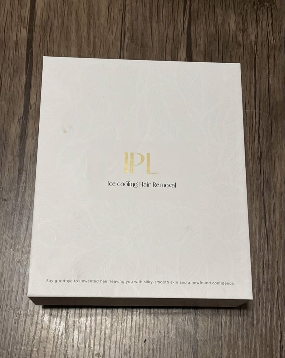 IPL Ice Cooling Hair Removal Device for Silky-Smooth Skin - New in Box