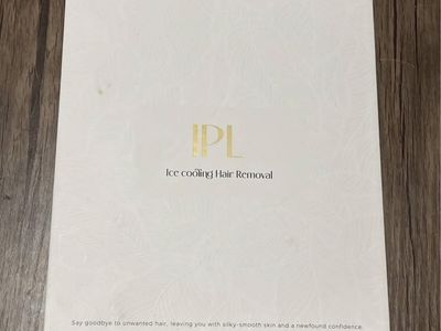 IPL Ice Cooling Hair Removal Device for Silky-Smooth Skin - New in Box