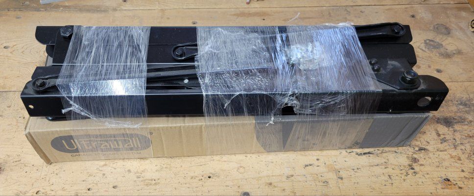 Ultrawall 28550B 24" Wall Mounted Foldable Workbench Brackets Heavy Duty Shelf Support