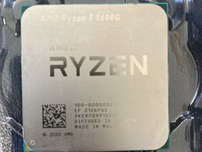 Like new AMD Ryzen 5 5600G CPU
