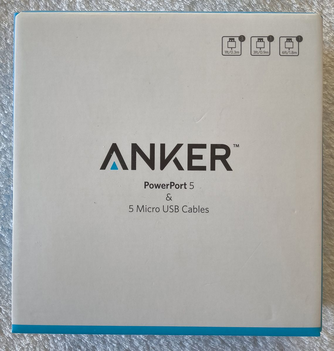 Anker PowerPort 5 USB charger