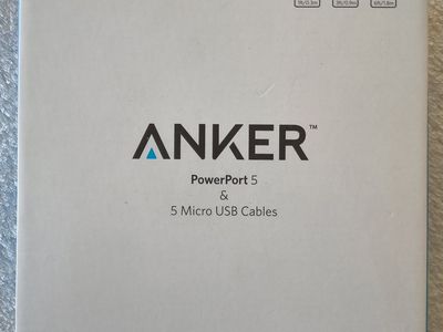 Anker PowerPort 5 USB charger