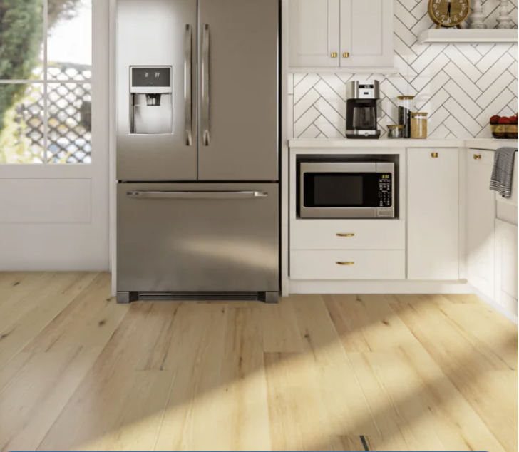 Bruce Golden Natural White Oak Wirebrushed Engineered Hardwood Flooring