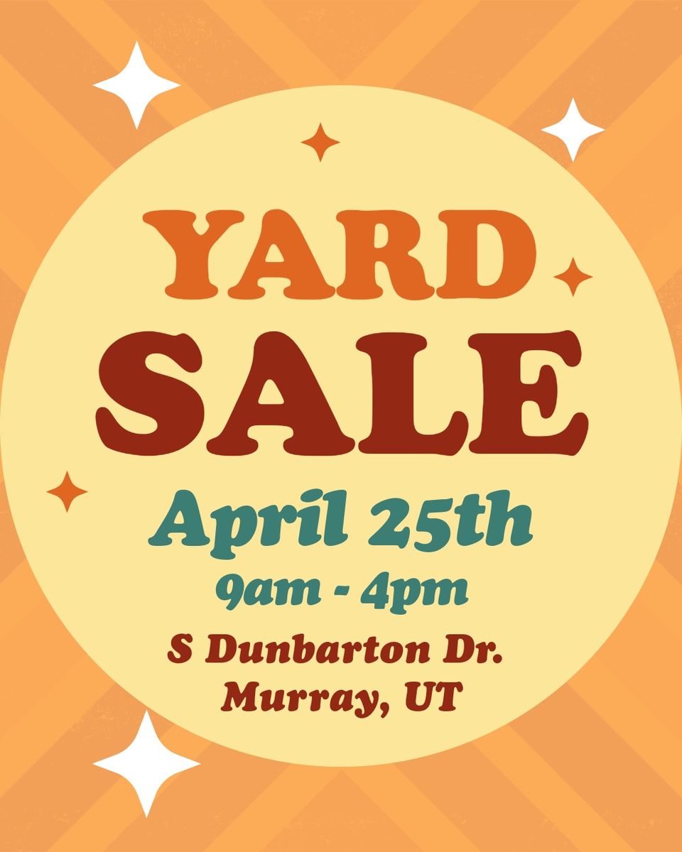 Huge yard sale - priced to sell