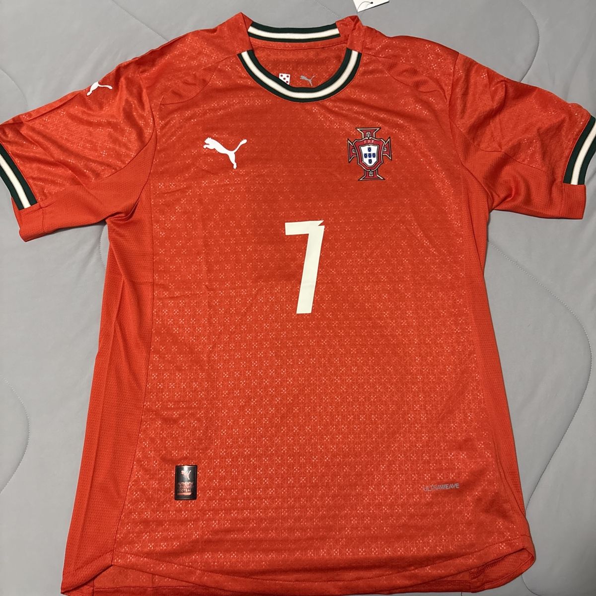 Ronaldo Portugal Authentic Home 2025 Jersey