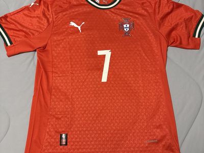 Ronaldo Portugal Authentic Home 2025 Jersey