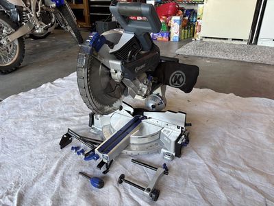 Kobalt Compact 12" Dual Bevel Sliding Compound Corded Miter Saw