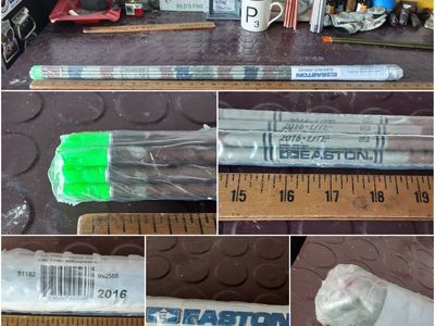 Easton 2016-Lite Aluminum Arrows - Full Dozen Uncut Shafts - New Old Stock Archery