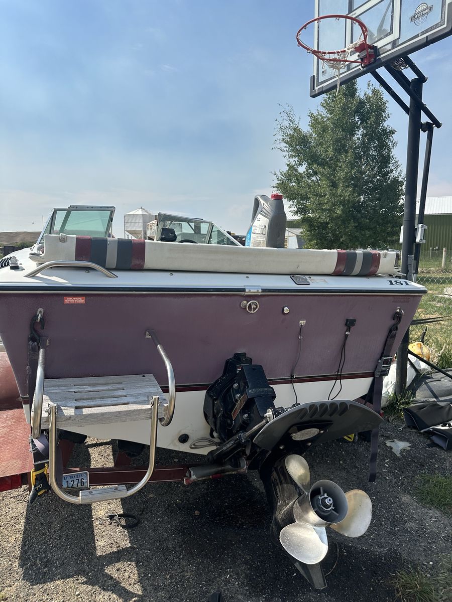 Boat And Trailer