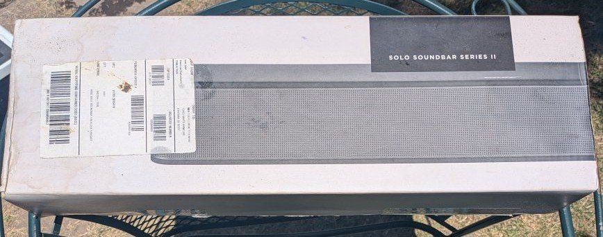 Bose Solo Soundbar Series II with Dolby Audio & Bluetooth connectivity