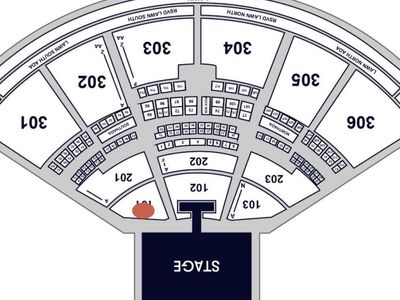 Amazing seats (section 101) Pitbull and lil’ Jon