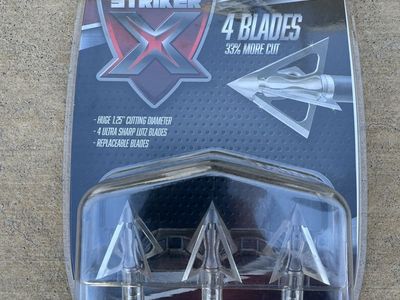 G5 striker 4 blade broadheads