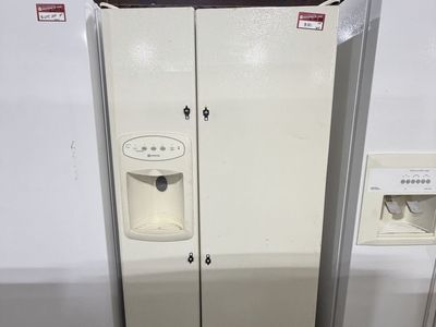 Maytag Side-by-Side Refrigerator with Warranty - Bisque Finish