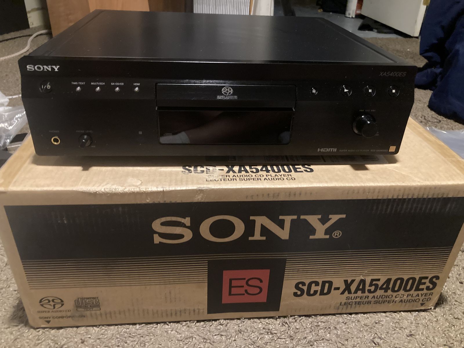Sony SCD-XA5400ES SACD/CD Player