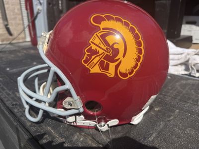 USC Football Helmet - Authentic. Signed by Matt Leinart