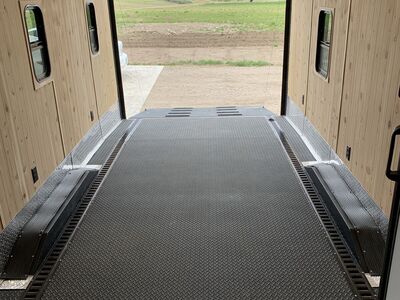 Custom Enclosed Trailer Toy Hauler Kitchen Bath