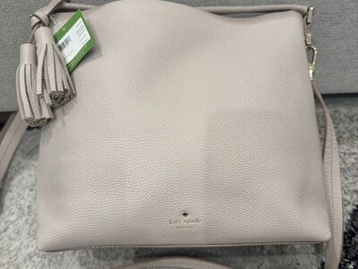 Kate Spade Orchard Street Crisp Linen Shoulder NWT