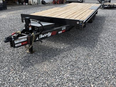 8.5x22 Liberty LOA Deckover Equipment Trailer - 15.4K GVWR -