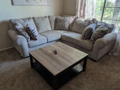 Ashley "Bovarian" 2-Piece Sectional $400.00