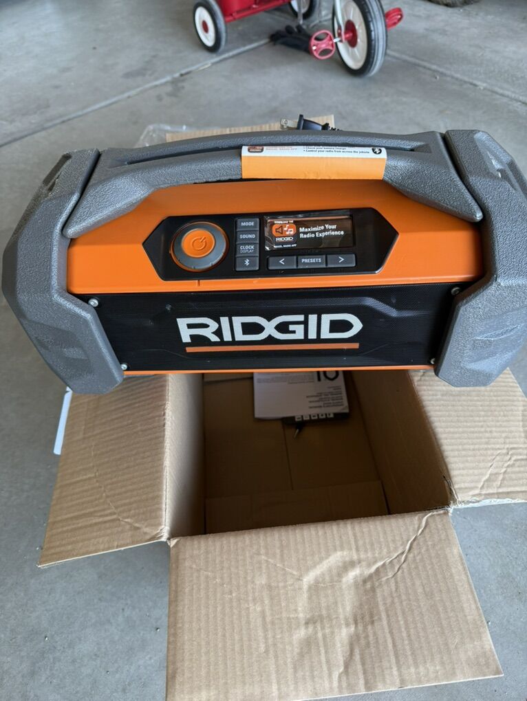 Rigid Radio And Bluetooth Capable