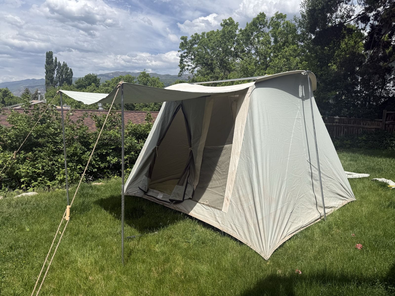 Kirkham's Traveler Springbar Tent -excellent condition.