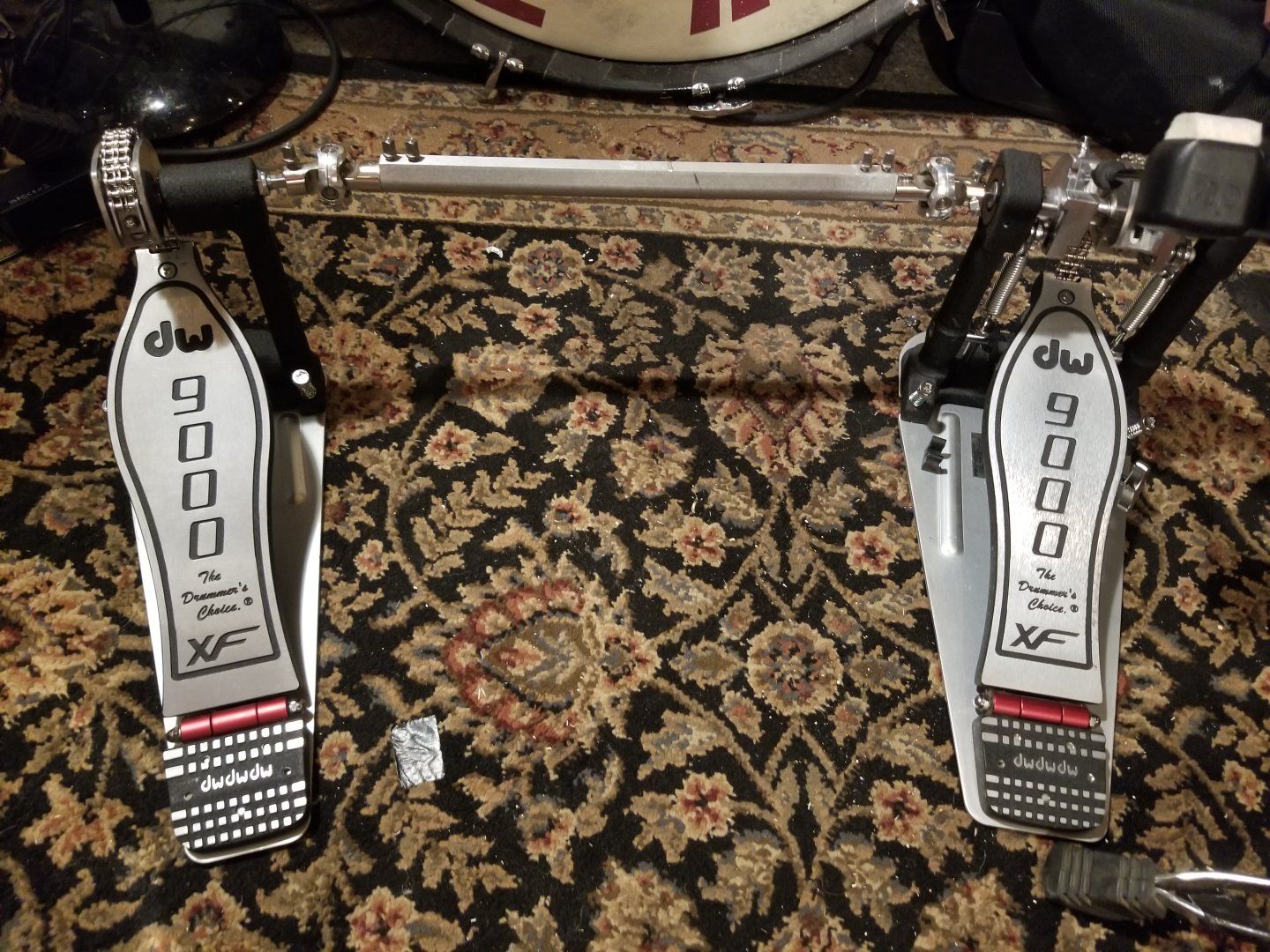 DW 9002 FX double bass pedals w/Trick link