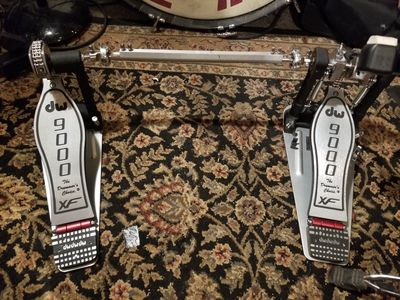 DW 9002 FX double bass pedals w/Trick link