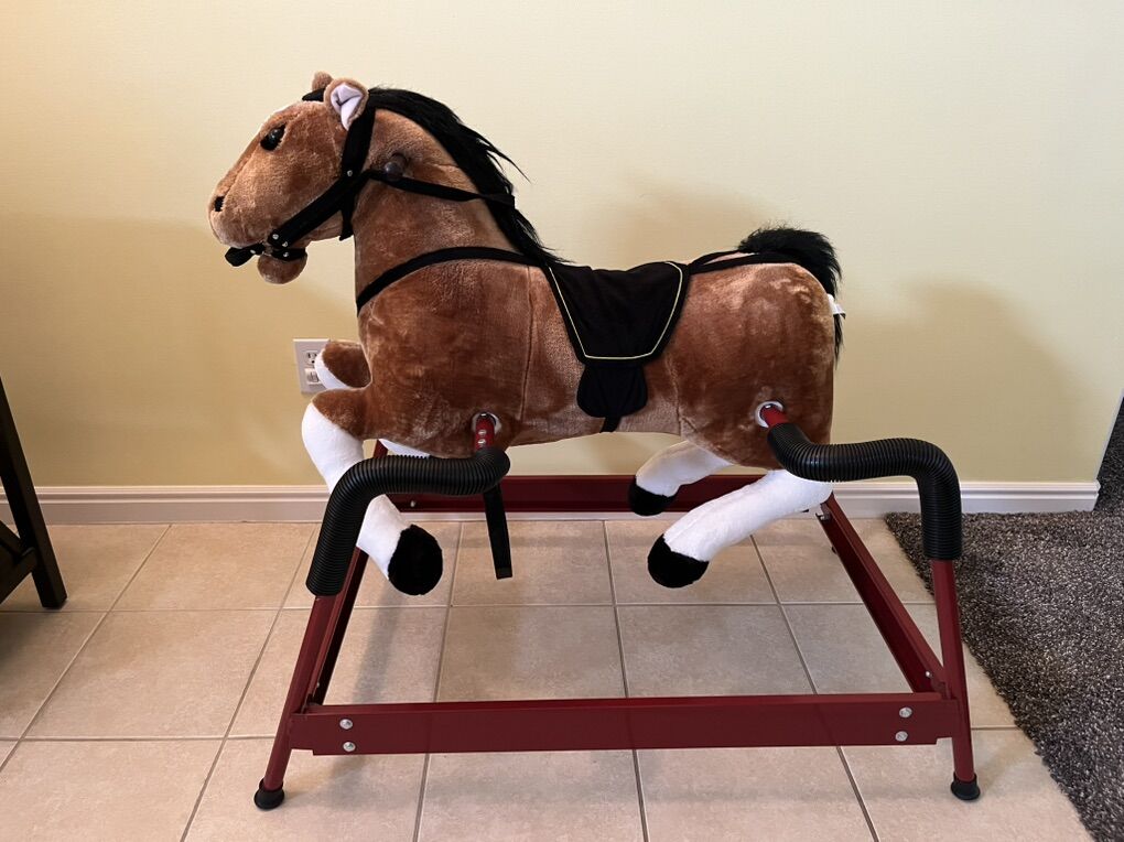 Plush Rocking Horse Toy