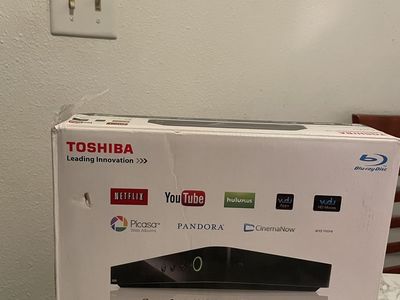 New Toshiba BDX 3400 Media Box & Blu-Ray/DVD Player Open Box