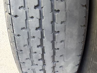 2 Used Trailer Tires 225/75R15