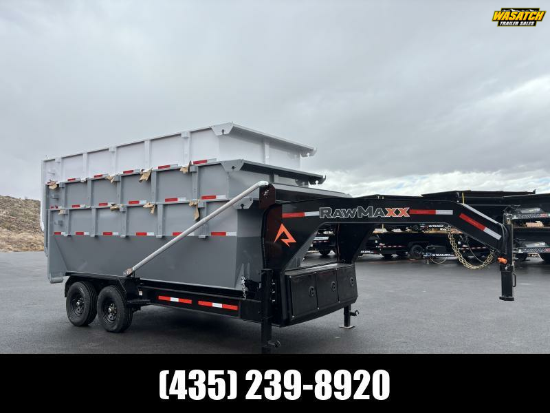 RawMaxx 7X16 RDX ROLL OFF BIN Dump Bin