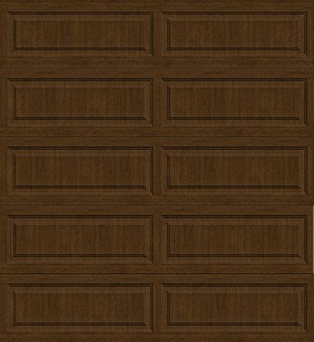 Clopay 9x8 9203 Ultra-Grain Classic Walnut Insulated Garage Door, comes complete with heavy hardware track springs ect