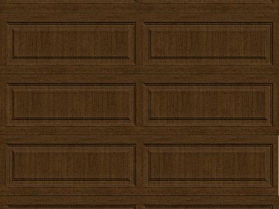 Clopay 9x8 9203 Ultra-Grain Classic Walnut Insulated Garage Door, comes complete with heavy hardware track springs ect